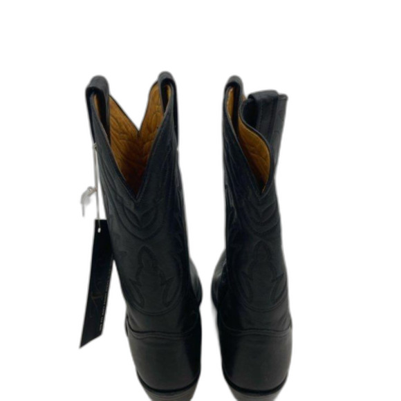 Men's Nocona Size 10 Leather Western Cowboy Boots - Pointed Toe - Picture 4 of 5